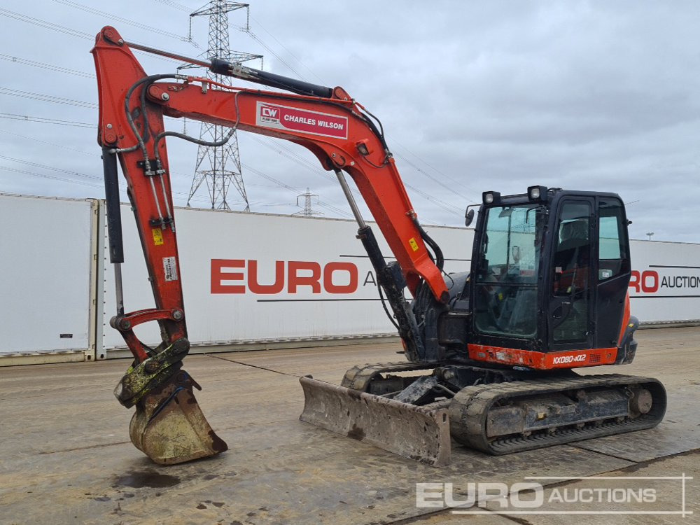 2021 Kubota KX080-4A2 - Mini excavator: Foto 1 2021 Kubota KX080-4A2 - Mini excavator: Foto 1