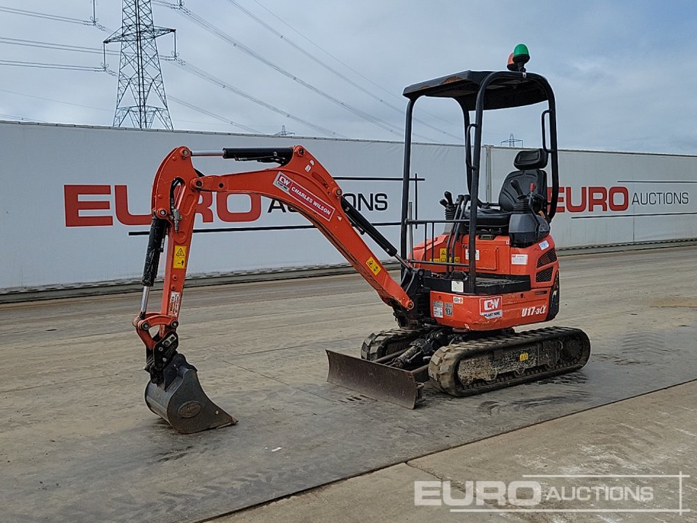 2021 Kubota U17-3A - Mini excavator: Foto 1 2021 Kubota U17-3A - Mini excavator: Foto 1