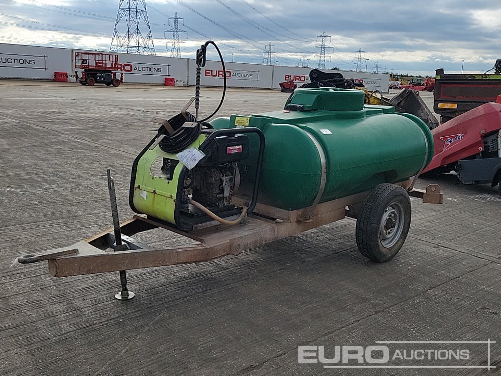 2021 Trailer Engineering Single Axle Plastic Water Bowser, Yanmar Pressure Washer - Aparat de spălat cu presiune: Foto 1 2021 Trailer Engineering Single Axle Plastic Water Bowser, Yanmar Pressure Washer - Aparat de spălat cu presiune: Foto 1