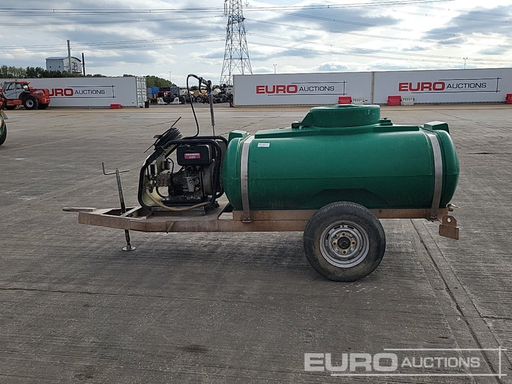 2021 Trailer Engineering Single Axle Plastic Water Bowser, Yanmar Pressure Washer - Aparat de spălat cu presiune: Foto 2 2021 Trailer Engineering Single Axle Plastic Water Bowser, Yanmar Pressure Washer - Aparat de spălat cu presiune: Foto 2