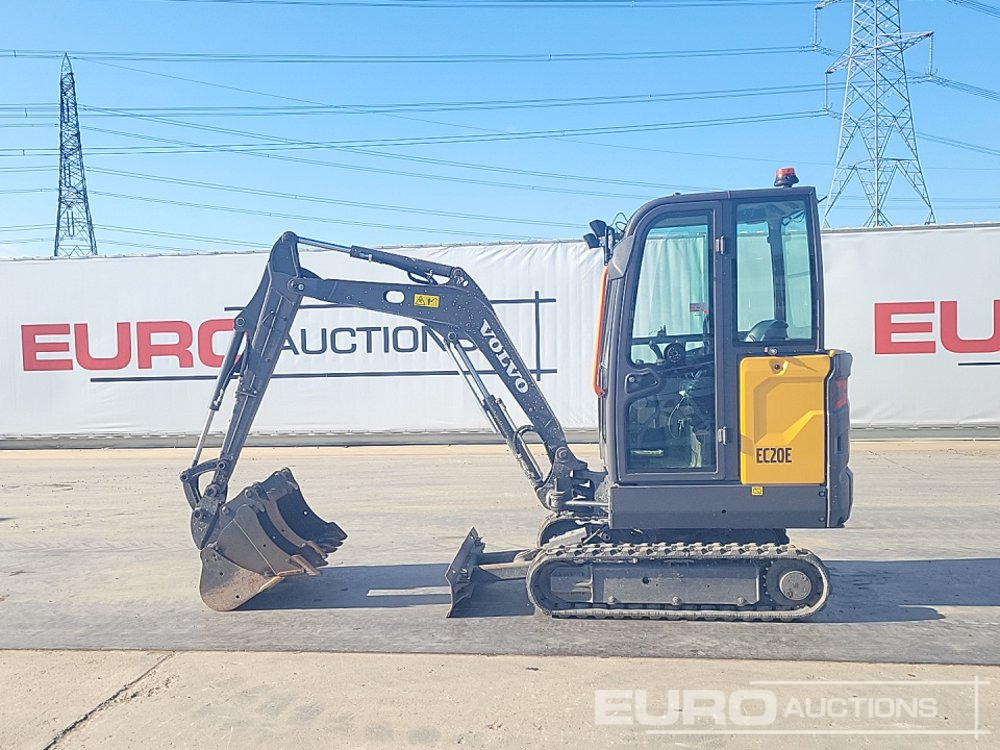 2021 Volvo EC20E - Mini excavator: Foto 3 2021 Volvo EC20E - Mini excavator: Foto 3