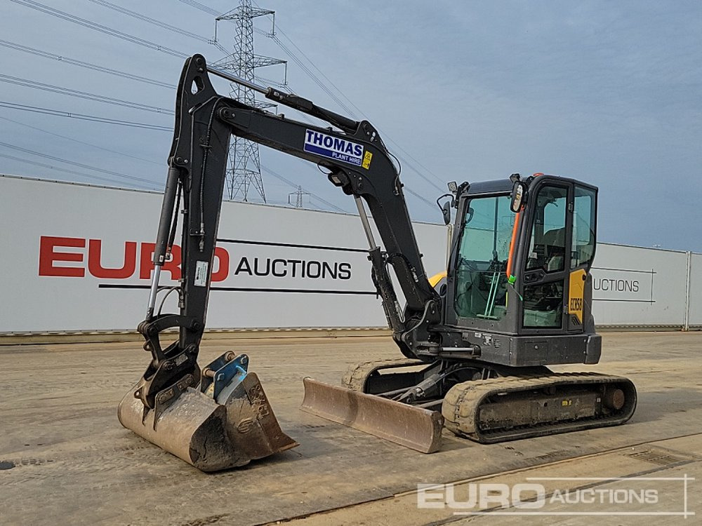 2021 Volvo ECR58F - Mini excavator: Foto 1 2021 Volvo ECR58F - Mini excavator: Foto 1