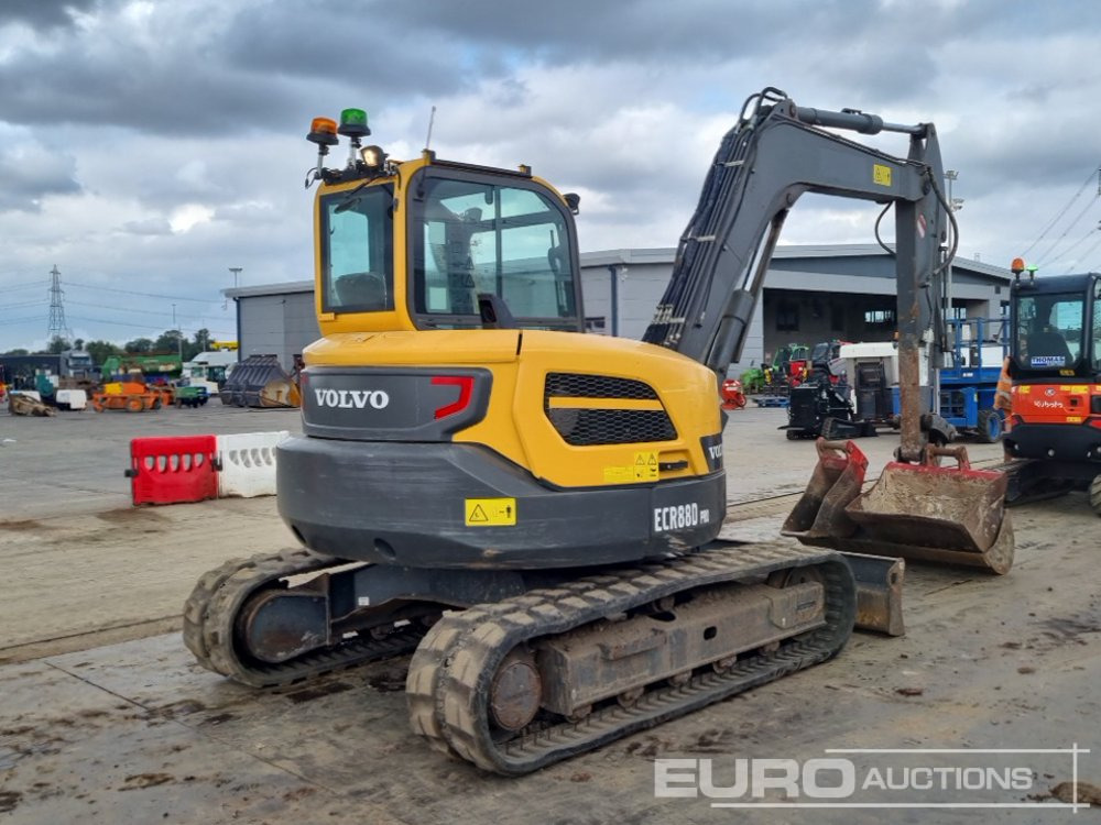 2021 Volvo ECR88D - Mini excavator: Foto 5 2021 Volvo ECR88D - Mini excavator: Foto 5
