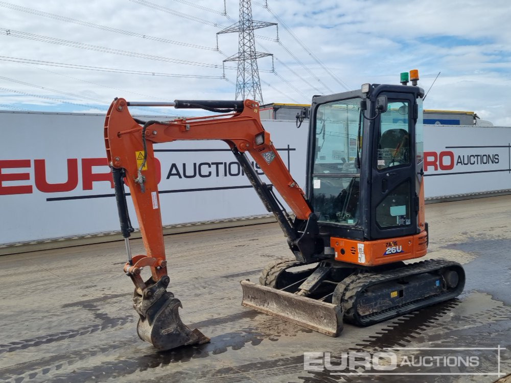 2022 Hitachi ZX26U-6 CLR - Mini excavator: Foto 1 2022 Hitachi ZX26U-6 CLR - Mini excavator: Foto 1