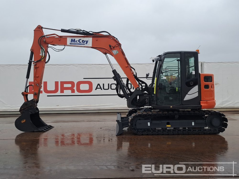 2022 Hitachi ZX85USB-6 - Mini excavator: Foto 2 2022 Hitachi ZX85USB-6 - Mini excavator: Foto 2