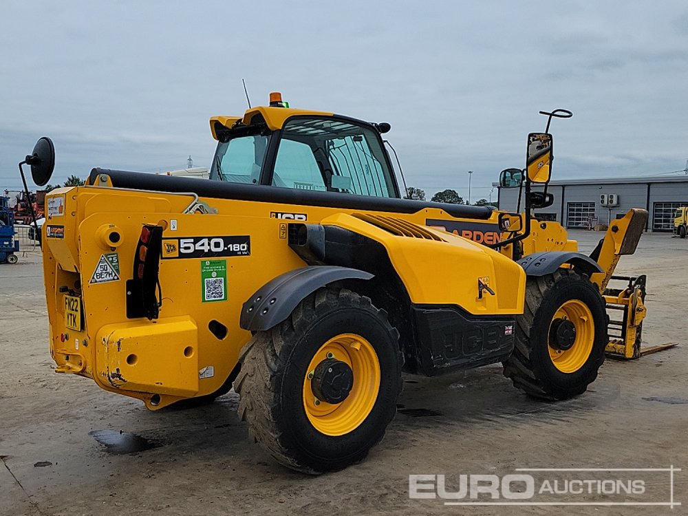 2022 JCB 540-180 Hi Viz - Stivuitor telescopic: Foto 5 2022 JCB 540-180 Hi Viz - Stivuitor telescopic: Foto 5