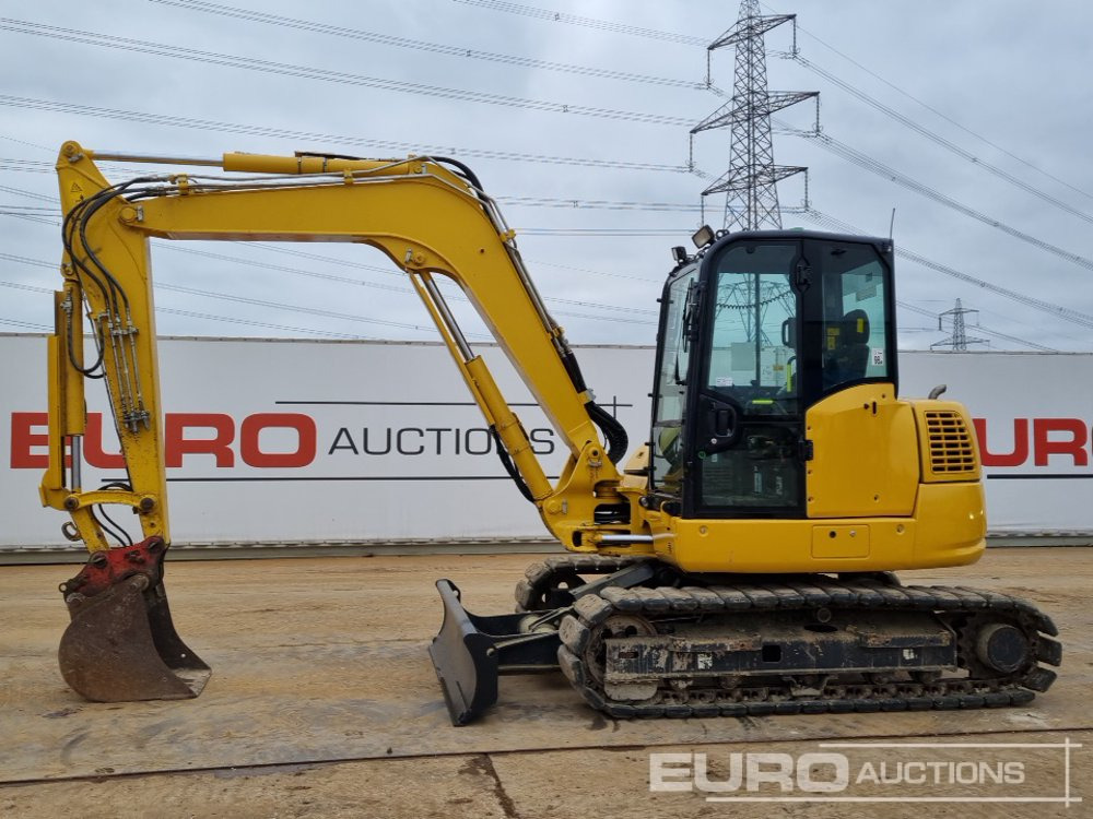2022 Komatsu PC80MR-5 - Mini excavator: Foto 2 2022 Komatsu PC80MR-5 - Mini excavator: Foto 2