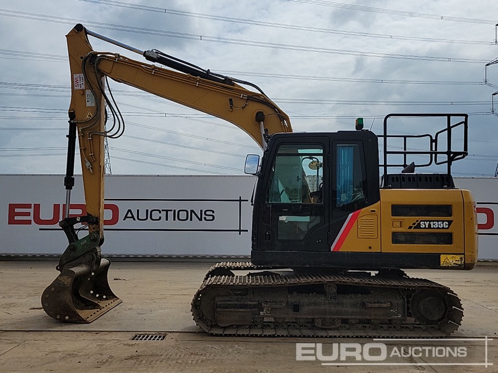 2022 Sany SY135C - Excavator pe şenile: Foto 2 2022 Sany SY135C - Excavator pe şenile: Foto 2