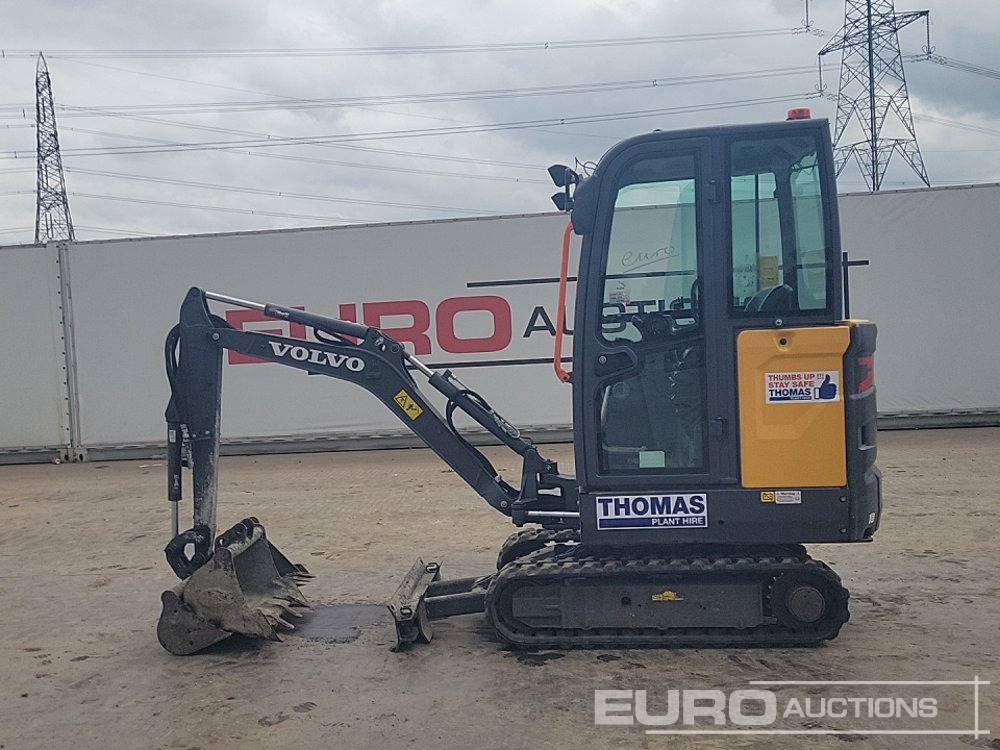 2022 Volvo EC18E - Mini excavator: Foto 2 2022 Volvo EC18E - Mini excavator: Foto 2