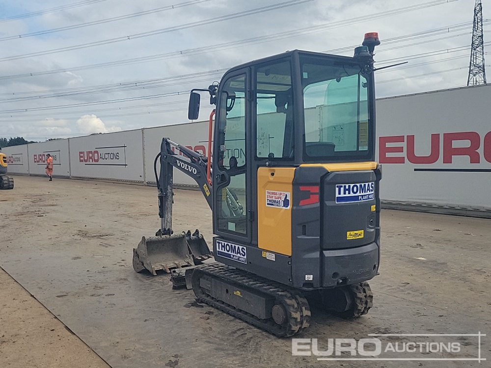 2022 Volvo EC18E - Mini excavator: Foto 3 2022 Volvo EC18E - Mini excavator: Foto 3