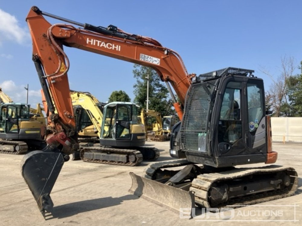 2023 Hitachi ZX75USK-5B - Mini excavator: Foto 1 2023 Hitachi ZX75USK-5B - Mini excavator: Foto 1