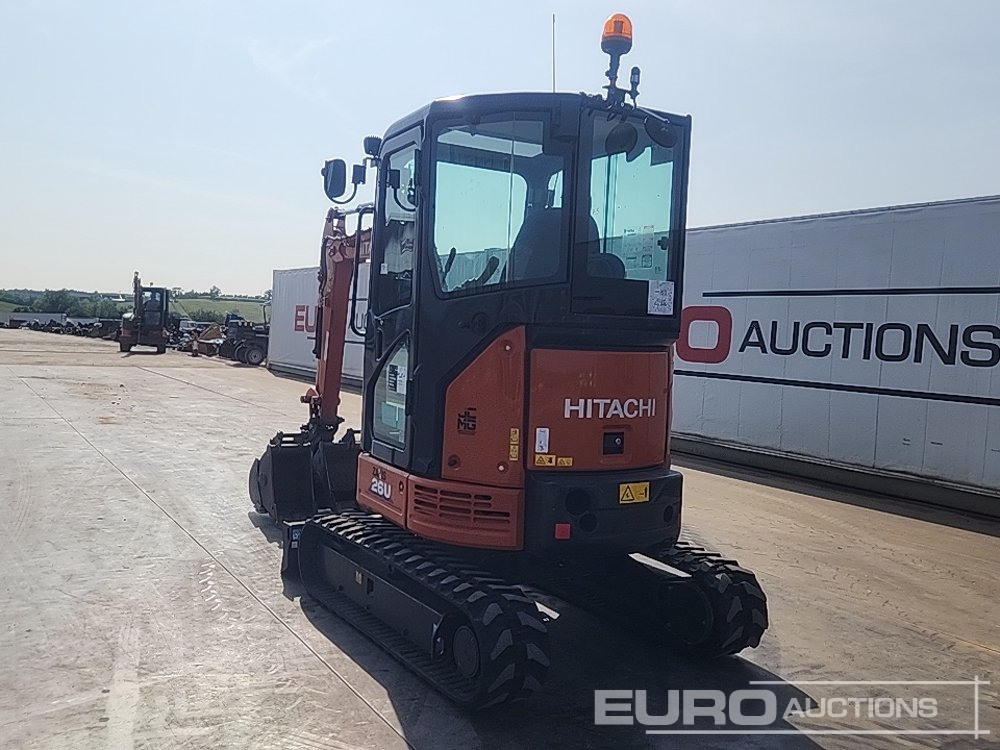 2024 Hitachi ZX26U-6 - Mini excavator: Foto 3 2024 Hitachi ZX26U-6 - Mini excavator: Foto 3