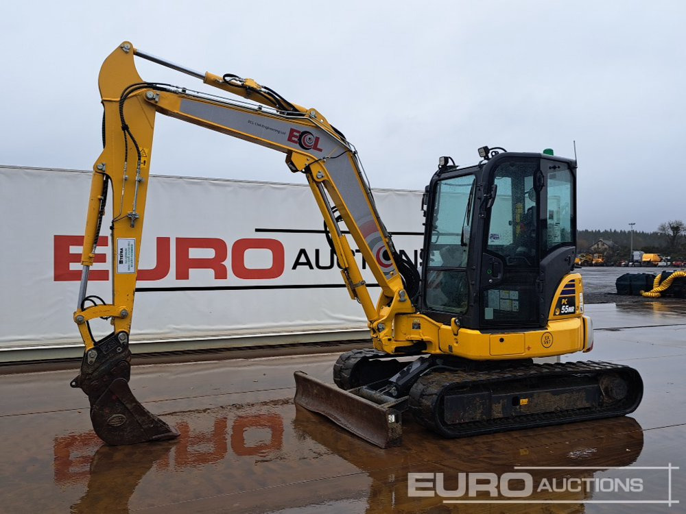 2024 Komatsu PC55MR-5E0 - Mini excavator: Foto 1 2024 Komatsu PC55MR-5E0 - Mini excavator: Foto 1