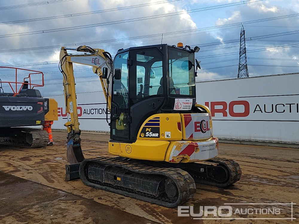 2024 Komatsu PC55MR-5E0 - Mini excavator: Foto 5 2024 Komatsu PC55MR-5E0 - Mini excavator: Foto 5