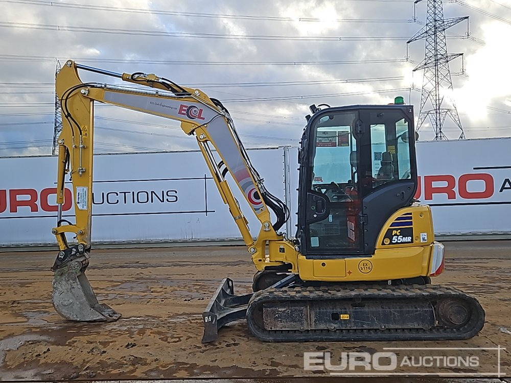 2024 Komatsu PC55MR-5E0 - Mini excavator: Foto 4 2024 Komatsu PC55MR-5E0 - Mini excavator: Foto 4