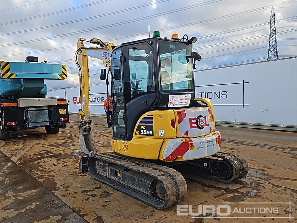 2024 Komatsu PC55MR-5E0 - Mini excavator: Foto 5 2024 Komatsu PC55MR-5E0 - Mini excavator: Foto 5