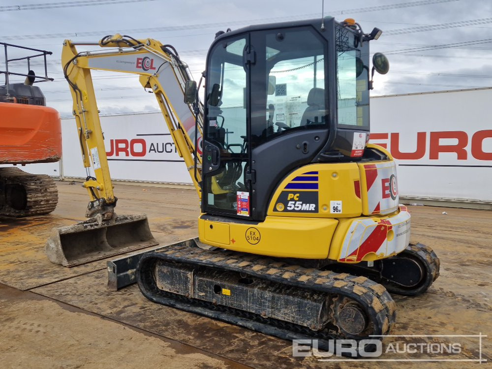2024 Komatsu PC55MR-5E0 - Mini excavator: Foto 5 2024 Komatsu PC55MR-5E0 - Mini excavator: Foto 5