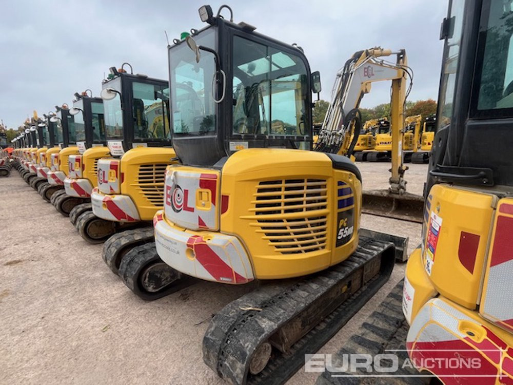 2024 Komatsu PC55MR-5E0 - Mini excavator: Foto 5 2024 Komatsu PC55MR-5E0 - Mini excavator: Foto 5