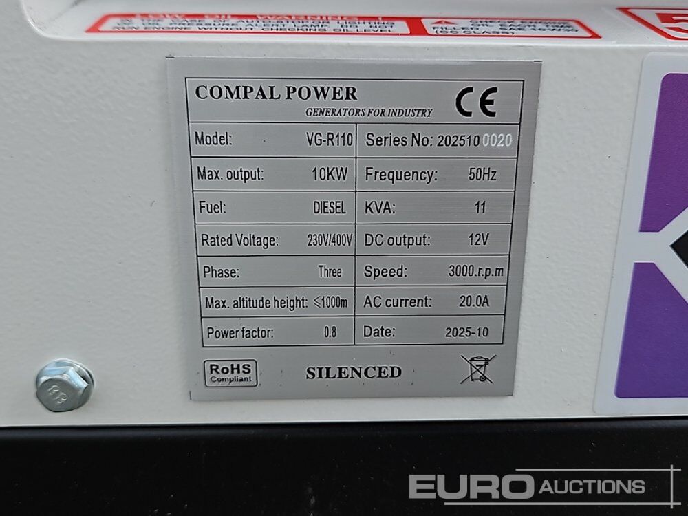 Generator electric 2025 Compal VG-R110: Foto 19 Generator electric 2025 Compal VG-R110: Foto 19