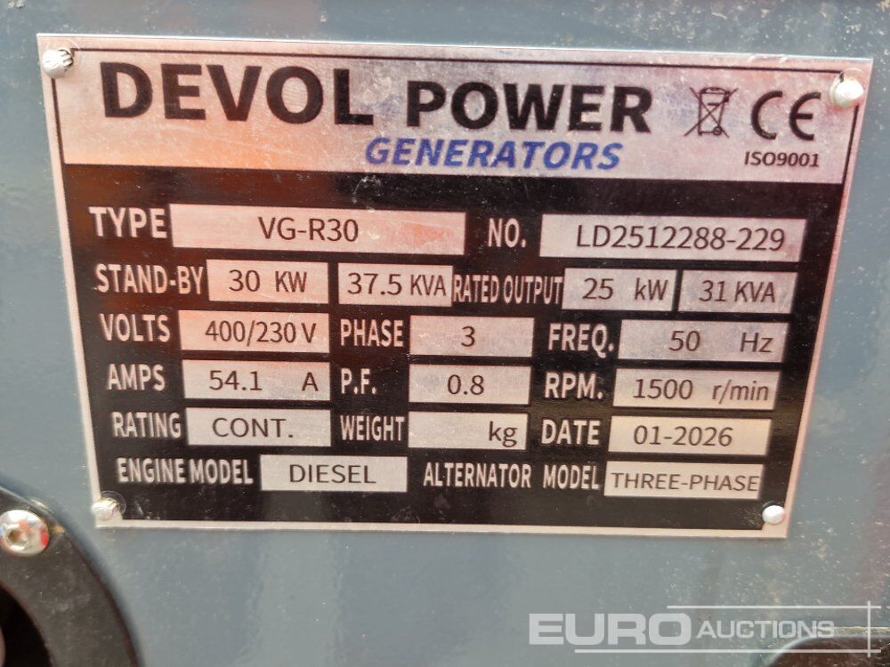 Generator electric 2026 Devol VG-R30: Foto 31 Generator electric 2026 Devol VG-R30: Foto 31