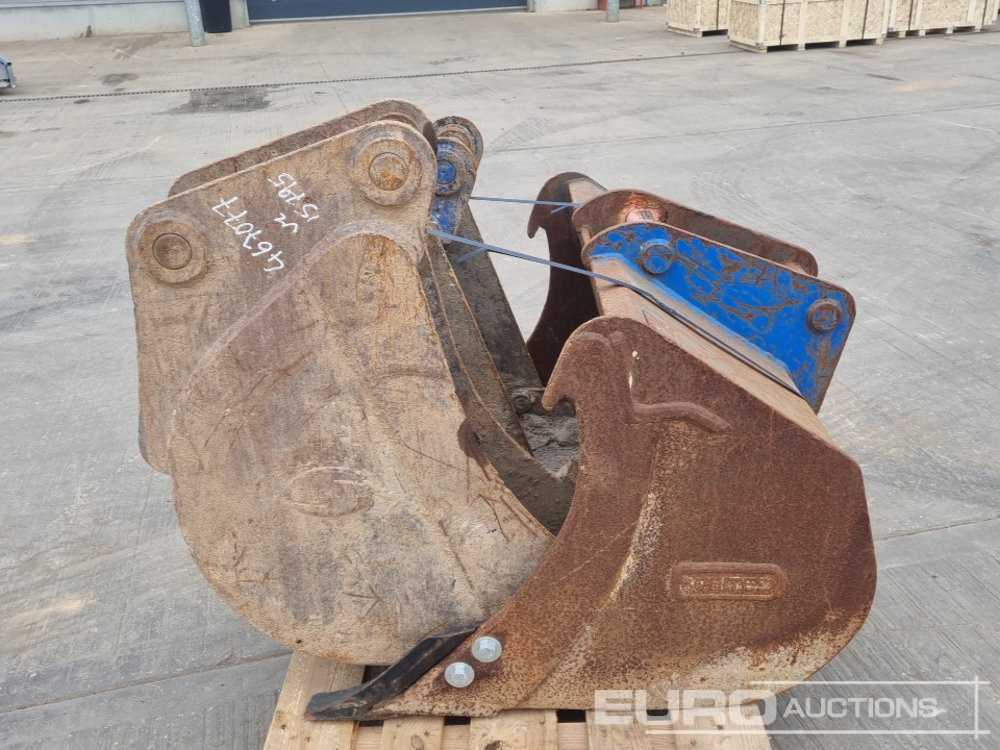 36", 18", 12" Digging Bucket 45-50mm Pin to suit 4-8 Ton Excavator - Cupă: Foto 2 36", 18", 12" Digging Bucket 45-50mm Pin to suit 4-8 Ton Excavator - Cupă: Foto 2