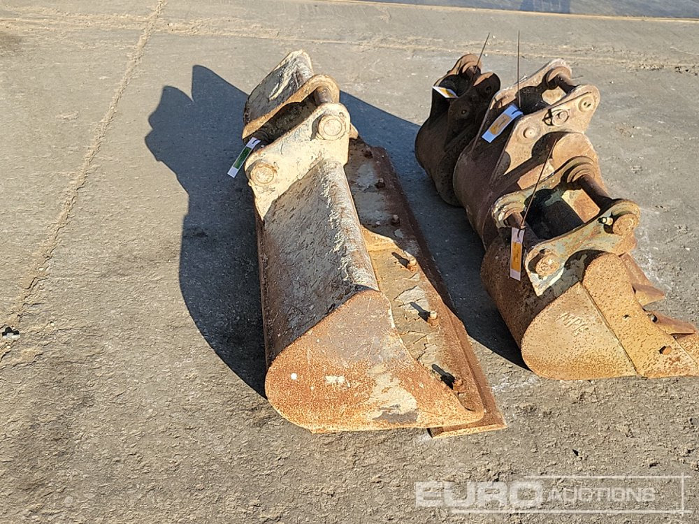 Cupă 48" Ditching, 12", 12", 10" Digging Bucket 30-40mm Pin to suit Mini Excavator: Foto 21