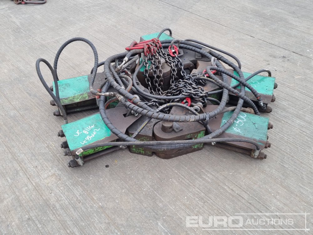 500mm Hydraulic Pile Cropper, Chains & Hoses - Ataşament pentru Excavator: Foto 3 500mm Hydraulic Pile Cropper, Chains & Hoses - Ataşament pentru Excavator: Foto 3