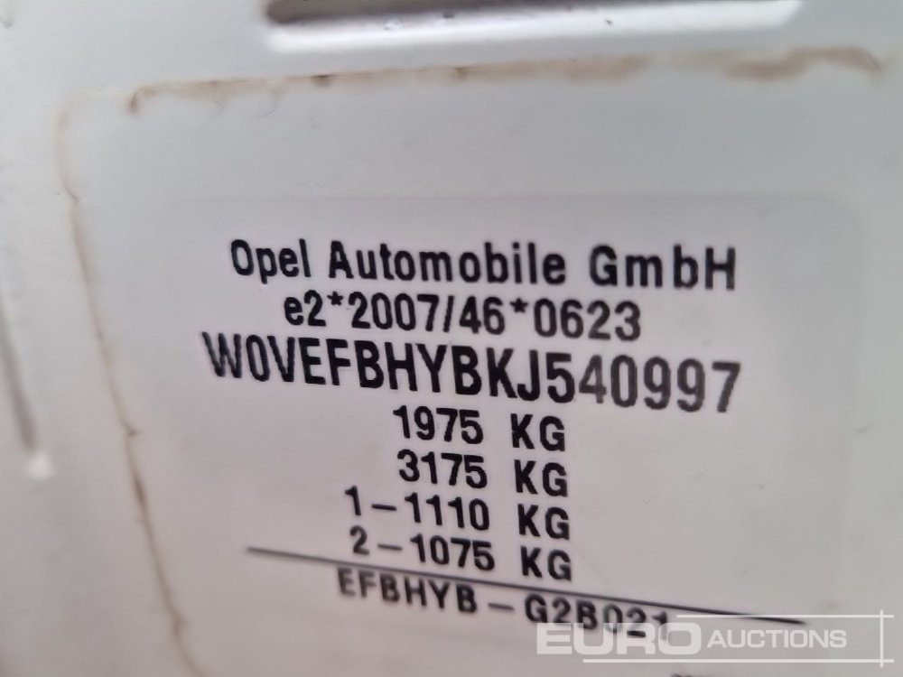 Autoutilitară 2019 Vauxhall Combo: Foto 34