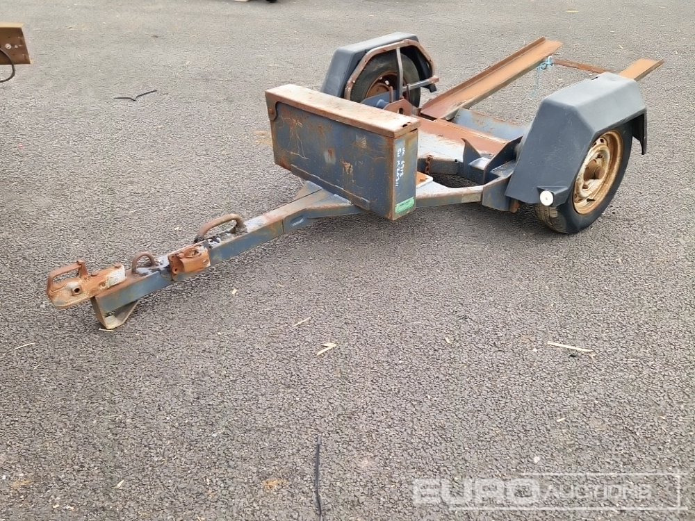 Bedford Pedestrian Roller, Trailer - Remorcă transport utilaje: Foto 1 Bedford Pedestrian Roller, Trailer - Remorcă transport utilaje: Foto 1