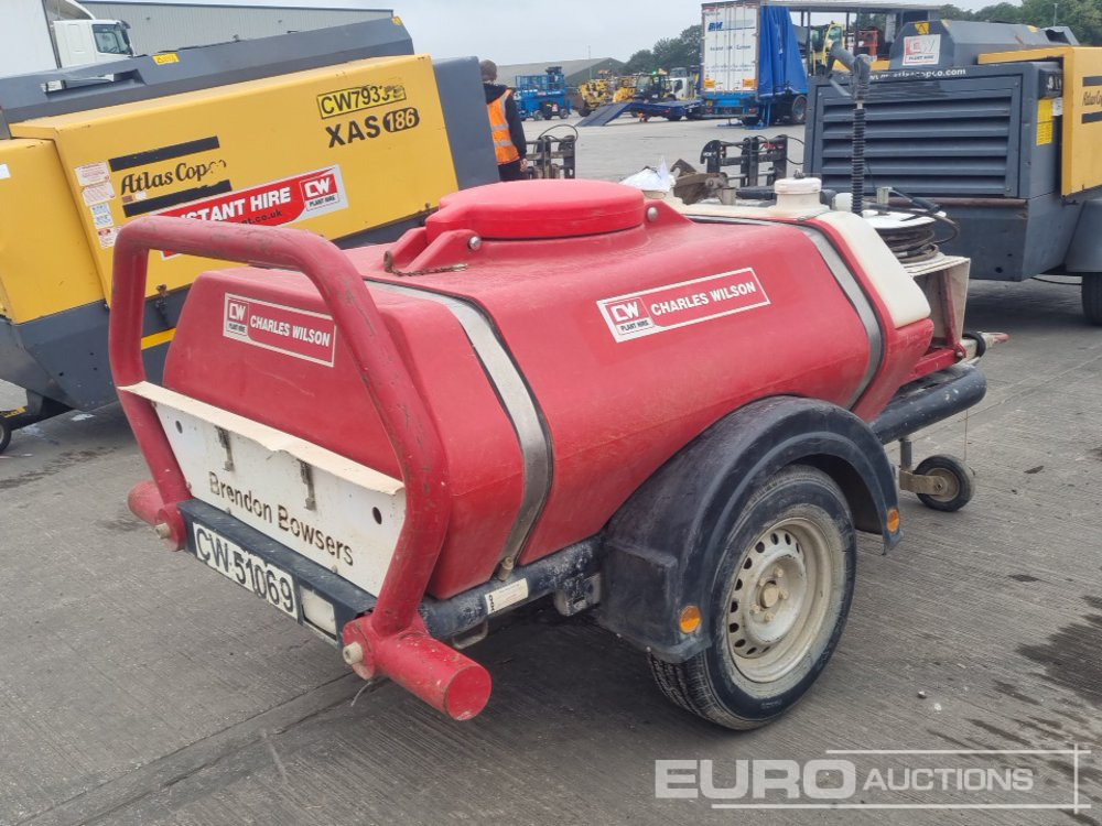 Brendon Bowsers Sngle Axle Plastic Water Bowser, Yanmar Pressure Washer - Aparat de spălat cu presiune: Foto 5 Brendon Bowsers Sngle Axle Plastic Water Bowser, Yanmar Pressure Washer - Aparat de spălat cu presiune: Foto 5