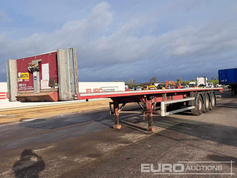 Cartwright 45' Tri Axle Flat Trailer, BPW Axles - Semiremorcă platformă: Foto 1 Cartwright 45' Tri Axle Flat Trailer, BPW Axles - Semiremorcă platformă: Foto 1