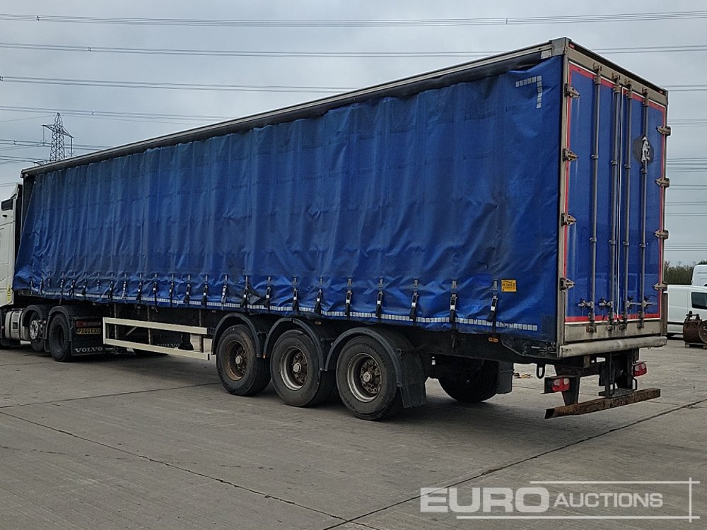 Cartwright Tri Axle Curtainsider Trailer - Semiremorcă prelată: Foto 3 Cartwright Tri Axle Curtainsider Trailer - Semiremorcă prelată: Foto 3
