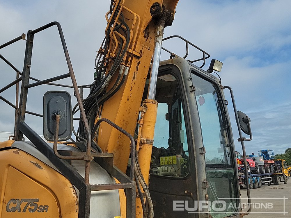 Mini excavator Case CX75SR: Foto 22