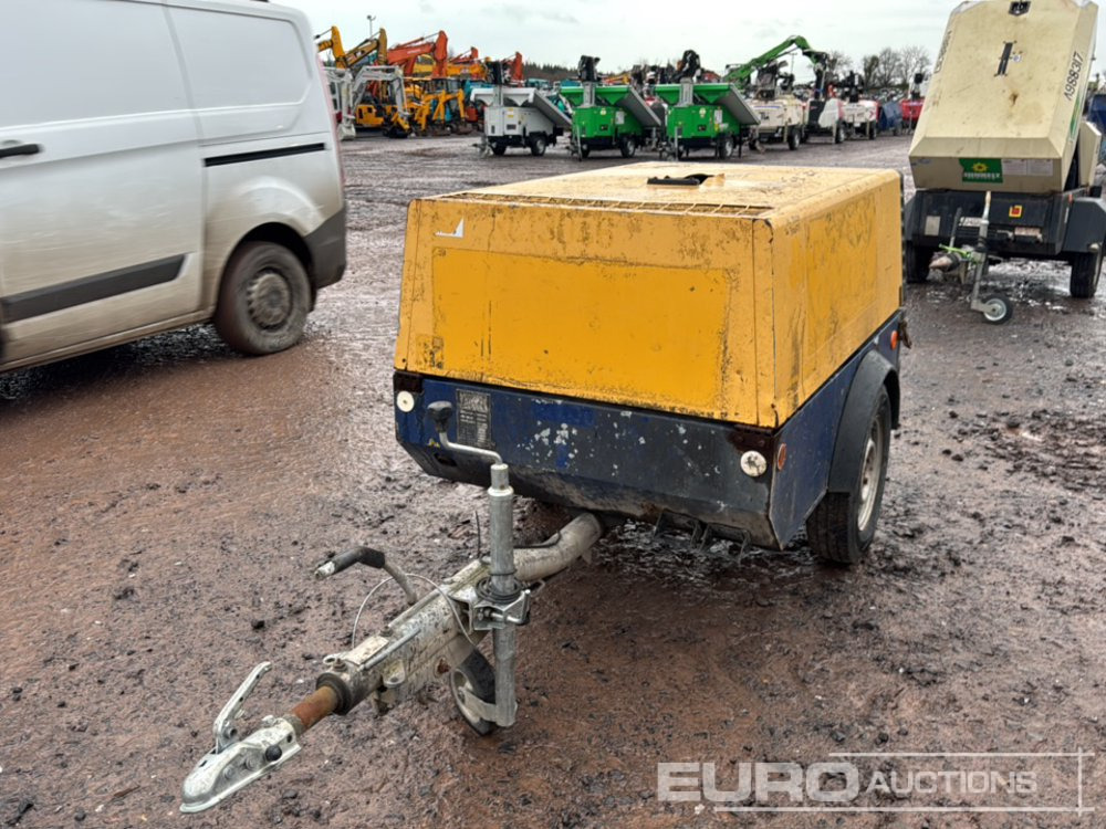 Compair Single Axle Diesel Compressor, Kubota Engine - Compresor de aer: Foto 1 Compair Single Axle Diesel Compressor, Kubota Engine - Compresor de aer: Foto 1