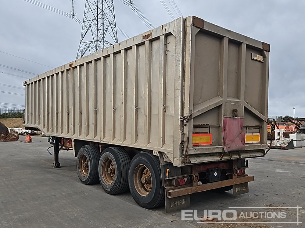 Dennison Tri Axle Bulk Tipping Trailer - Semiremorcă basculantă: Foto 3 Dennison Tri Axle Bulk Tipping Trailer - Semiremorcă basculantă: Foto 3