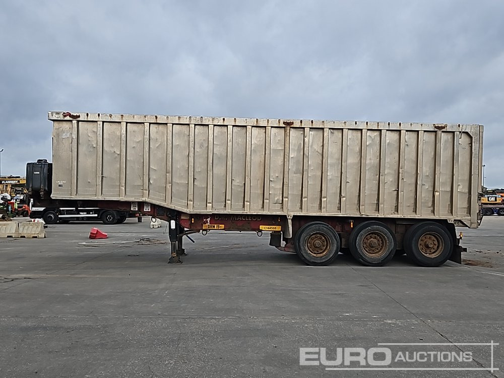 Dennison Tri Axle Bulk Tipping Trailer - Semiremorcă basculantă: Foto 2 Dennison Tri Axle Bulk Tipping Trailer - Semiremorcă basculantă: Foto 2