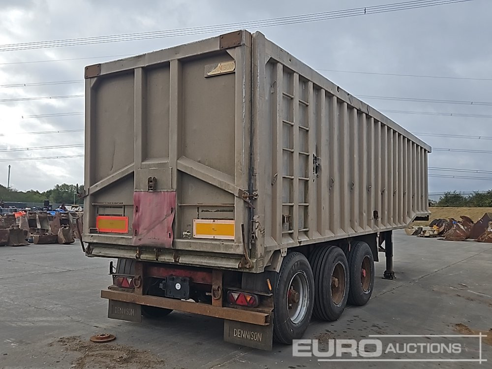 Dennison Tri Axle Bulk Tipping Trailer - Semiremorcă basculantă: Foto 5 Dennison Tri Axle Bulk Tipping Trailer - Semiremorcă basculantă: Foto 5