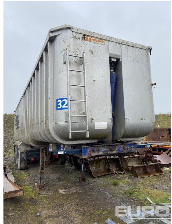 Freuhauf Tri Axle Aluminium Bulker Trailer - Semiremorcă basculantă: Foto 4 Freuhauf Tri Axle Aluminium Bulker Trailer - Semiremorcă basculantă: Foto 4