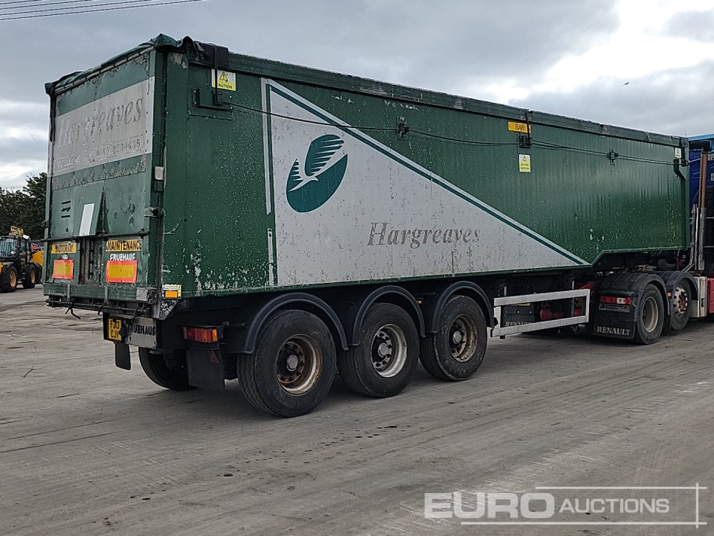 Fruehauf Tri Axle Bulk Tipping Trailer, Easy Sheet - Semiremorcă basculantă: Foto 5 Fruehauf Tri Axle Bulk Tipping Trailer, Easy Sheet - Semiremorcă basculantă: Foto 5
