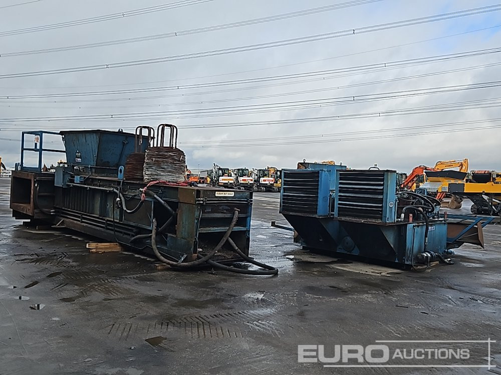 Harris Twin Ram Cardboard/Plastic/Non Ferrous Metals/General Waste Automatic Baler - Statia de sortare: Foto 5 Harris Twin Ram Cardboard/Plastic/Non Ferrous Metals/General Waste Automatic Baler - Statia de sortare: Foto 5