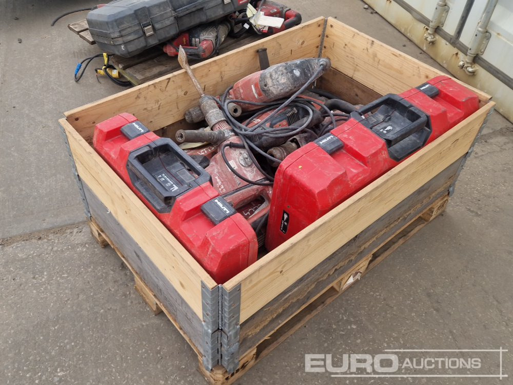 Hilti 110 Volt TE1000 Breaker (5 of), TE80 Hammer Drill/Breaker (2 of), TE60 Hammer Drill/Breaker (2 of) - Echipamente de constructii: Foto 3 Hilti 110 Volt TE1000 Breaker (5 of), TE80 Hammer Drill/Breaker (2 of), TE60 Hammer Drill/Breaker (2 of) - Echipamente de constructii: Foto 3
