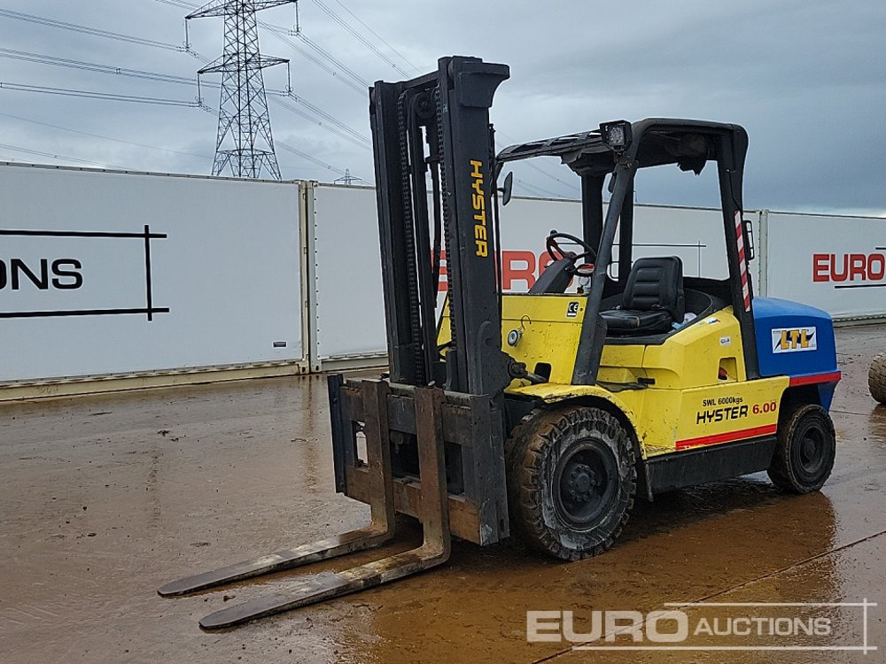 Hyster H6.00XM - Motostivuitor: Foto 1 Hyster H6.00XM - Motostivuitor: Foto 1