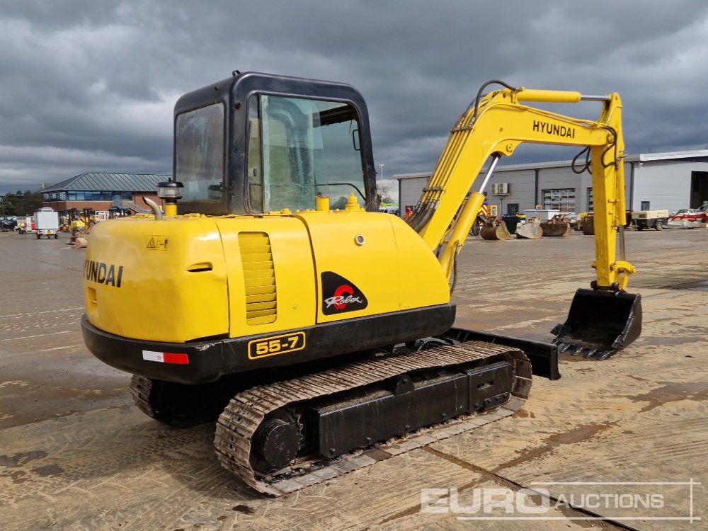 Hyundai R55-7 - Mini excavator: Foto 5 Hyundai R55-7 - Mini excavator: Foto 5