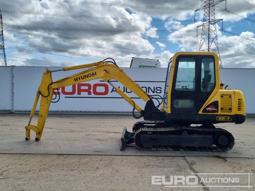 Hyundai R55-7 - Mini excavator: Foto 2 Hyundai R55-7 - Mini excavator: Foto 2