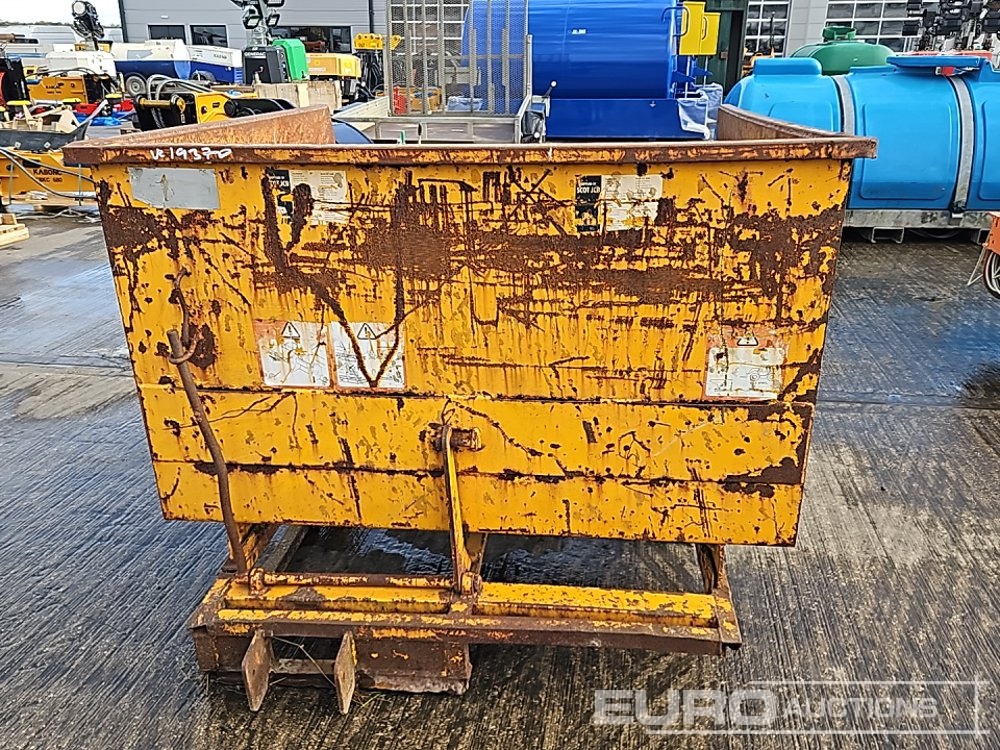 JCB Tipping Skip to suit Forklift - Container basculant: Foto 4 JCB Tipping Skip to suit Forklift - Container basculant: Foto 4