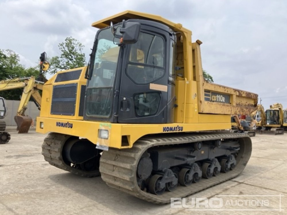 Komatsu CD110R-2 - Autobasculanta pe senile: Foto 1 Komatsu CD110R-2 - Autobasculanta pe senile: Foto 1