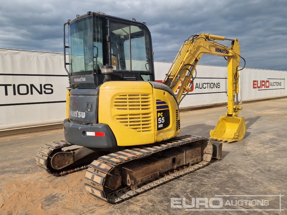 Komatsu PC55MR-2 - Mini excavator: Foto 5 Komatsu PC55MR-2 - Mini excavator: Foto 5
