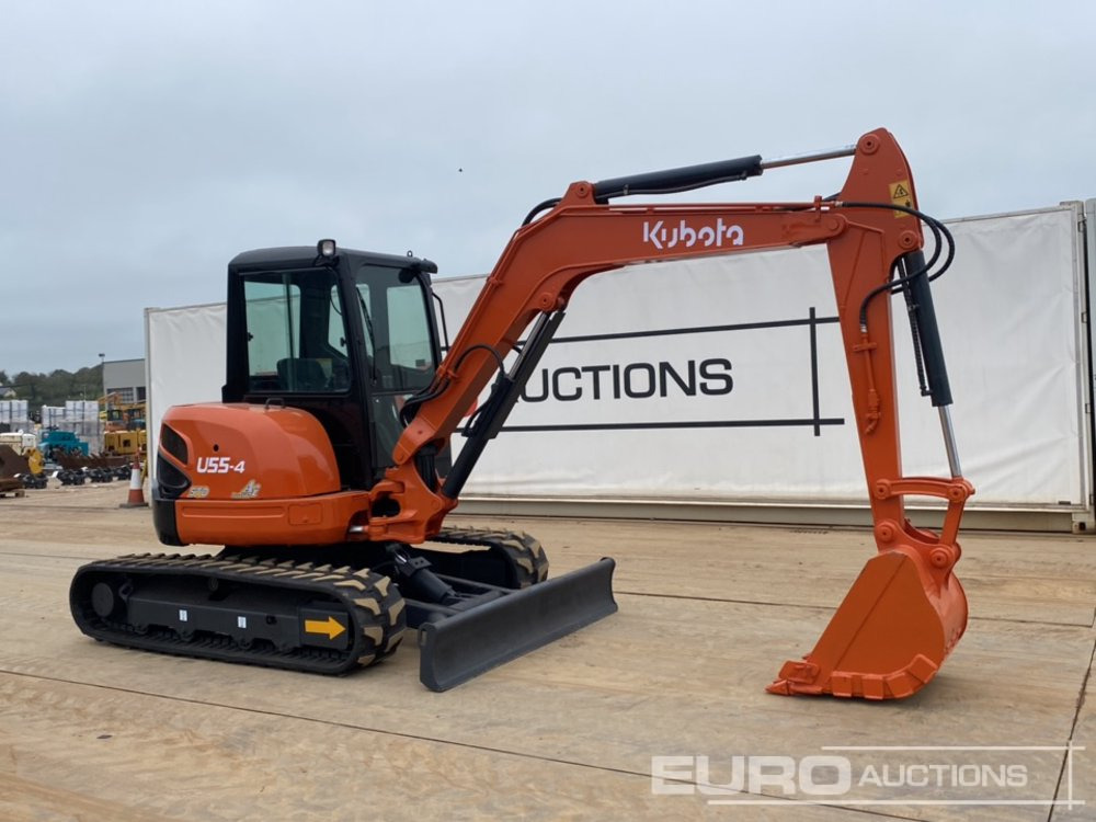 Mini excavator Kubota U55-4: Foto 7