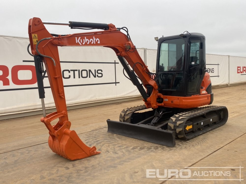 Kubota U55-4 - Mini excavator: Foto 1 Kubota U55-4 - Mini excavator: Foto 1