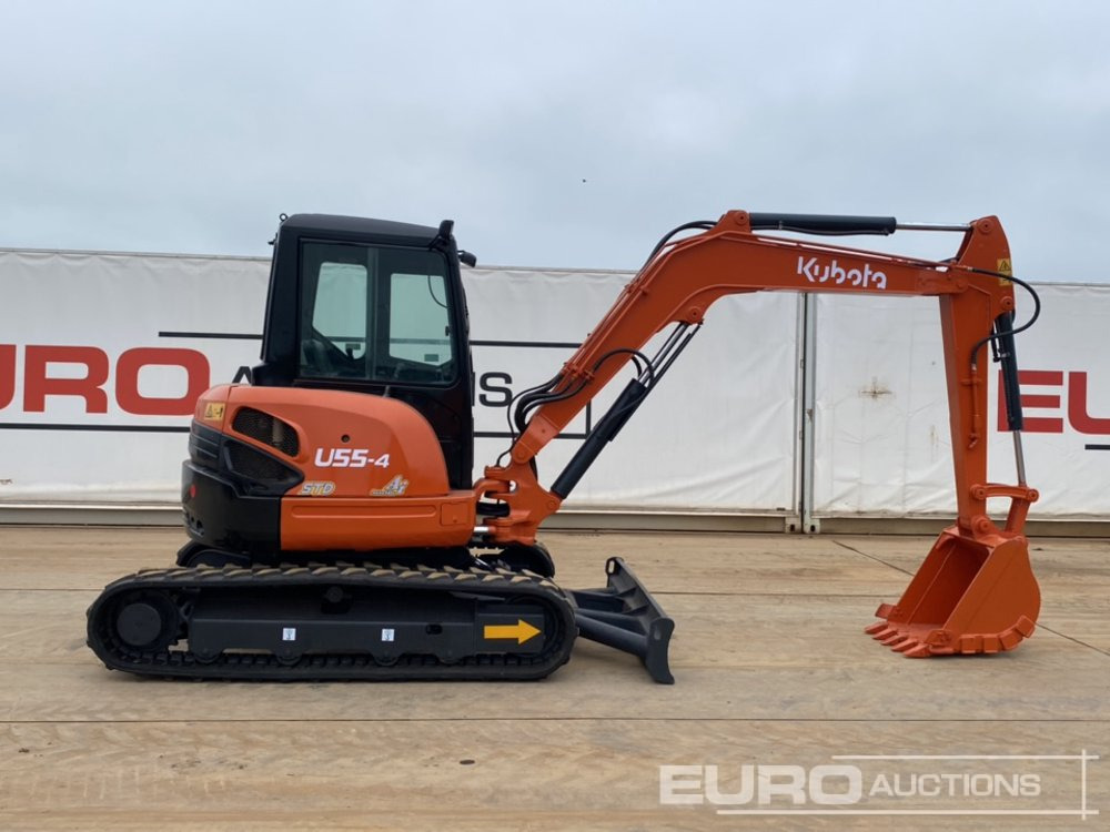 Mini excavator Kubota U55-4: Foto 6